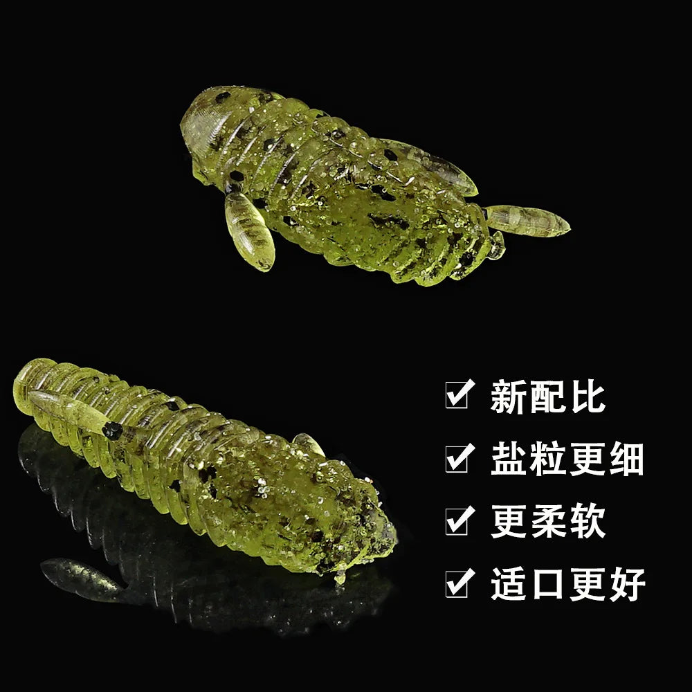 SUNMILE Stick Bait 4.5/5.5cmCasting- Weighted Soft Plastic Lures For Bass Fishing