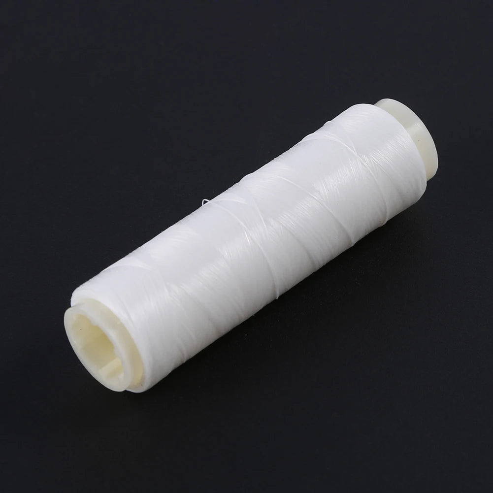 200m Nylon Bait Elastic Thread, Lightweight ,White Invisible  Line, Strong Wear-Resistant