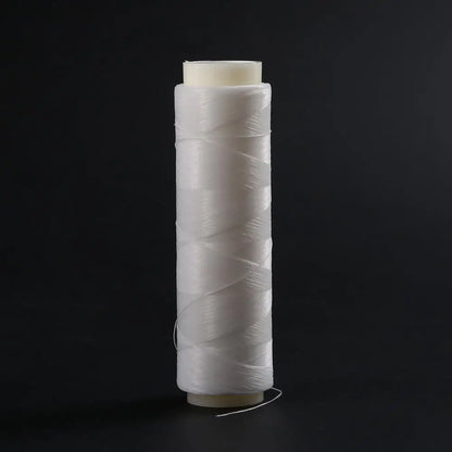 200m Nylon Bait Elastic Thread, Lightweight ,White Invisible  Line, Strong Wear-Resistant