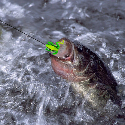 Frog Lure  6.5cm 19g Floating Soft Frog -Topwater  Bait for Bass, Catfish