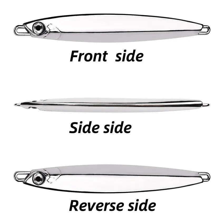 Jigging Lure 60g 80g 100g Long Casting, Hard Bait for Sea Bass, Big Gamefish