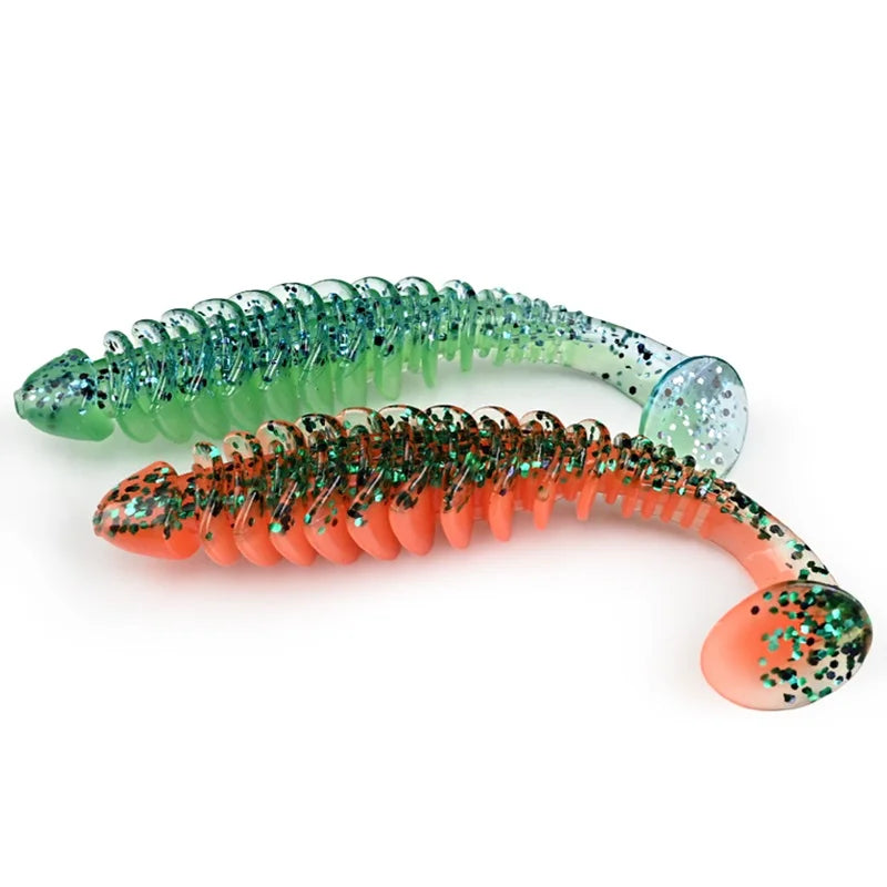 MEREDITH Soft baits 65mm 80mm Silicone Paddle-tail-minnow ALL SPECIES