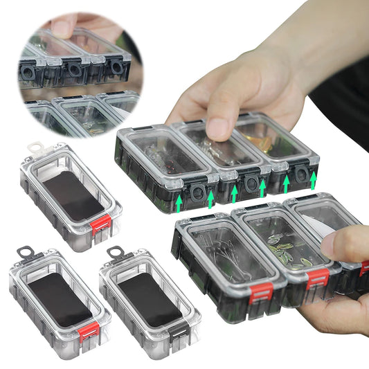 Expandable Fishing Tackle Box Fishing Hook Storage , Waterproof