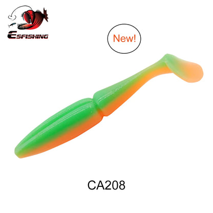 ESFISHING Pike, Walleye, Bass Fishing Lure 100mm125mm155mm 200mm- Easy Shiner- boot tail