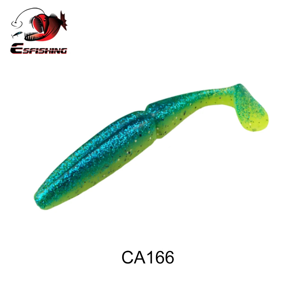 ESFISHING Pike, Walleye, Bass Fishing Lure 100mm125mm155mm 200mm- Easy Shiner- boot tail