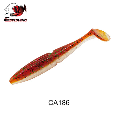 ESFISHING Pike, Walleye, Bass Fishing Lure 100mm125mm155mm 200mm- Easy Shiner- boot tail