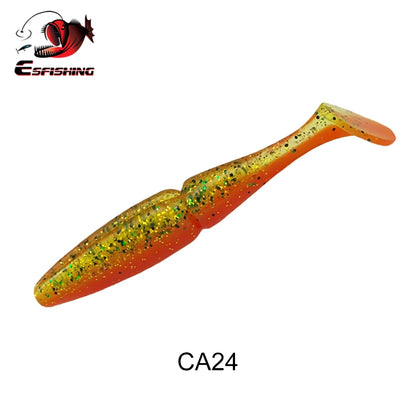 ESFISHING Pike, Walleye, Bass Fishing Lure 100mm125mm155mm 200mm- Easy Shiner- boot tail