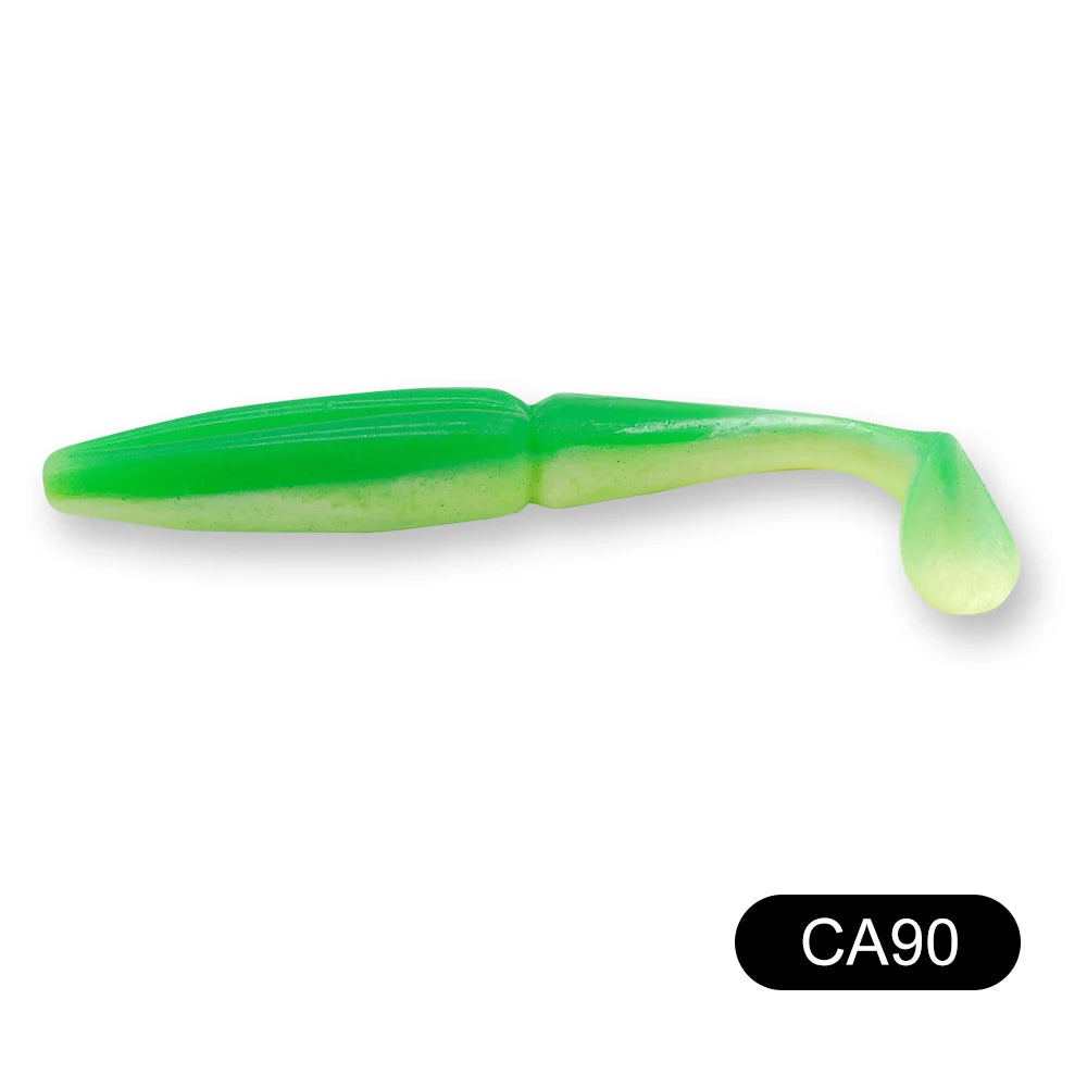 ESFISHING Pike, Walleye, Bass Fishing Lure 100mm125mm155mm 200mm- Easy Shiner- boot tail