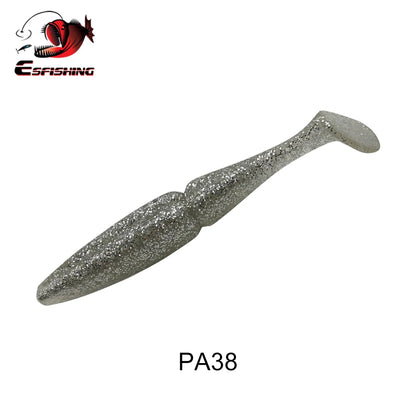 ESFISHING Pike, Walleye, Bass Fishing Lure 100mm125mm155mm 200mm- Easy Shiner- boot tail