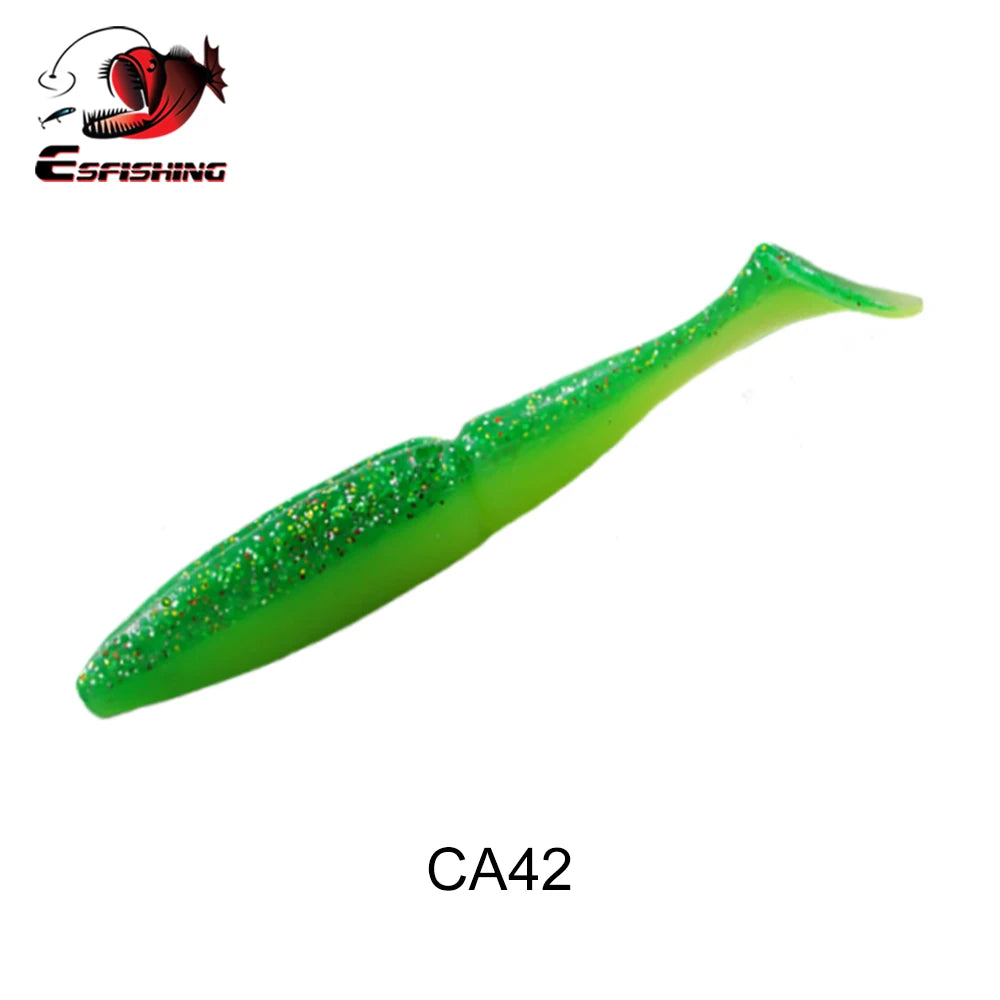 ESFISHING Pike, Walleye, Bass Fishing Lure 100mm125mm155mm 200mm- Easy Shiner- boot tail
