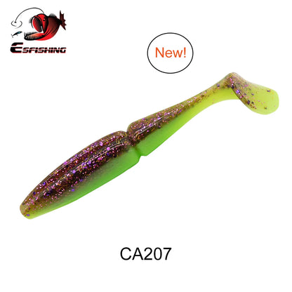 ESFISHING Pike, Walleye, Bass Fishing Lure 100mm125mm155mm 200mm- Easy Shiner- boot tail