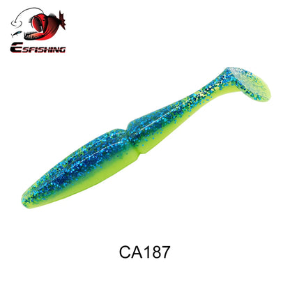 ESFISHING Pike, Walleye, Bass Fishing Lure 100mm125mm155mm 200mm- Easy Shiner- boot tail