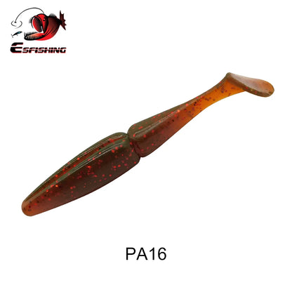 ESFISHING Pike, Walleye, Bass Fishing Lure 100mm125mm155mm 200mm- Easy Shiner- boot tail